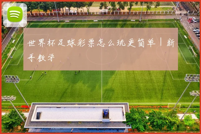世界杯足球彩票怎么玩更简单｜新手教学